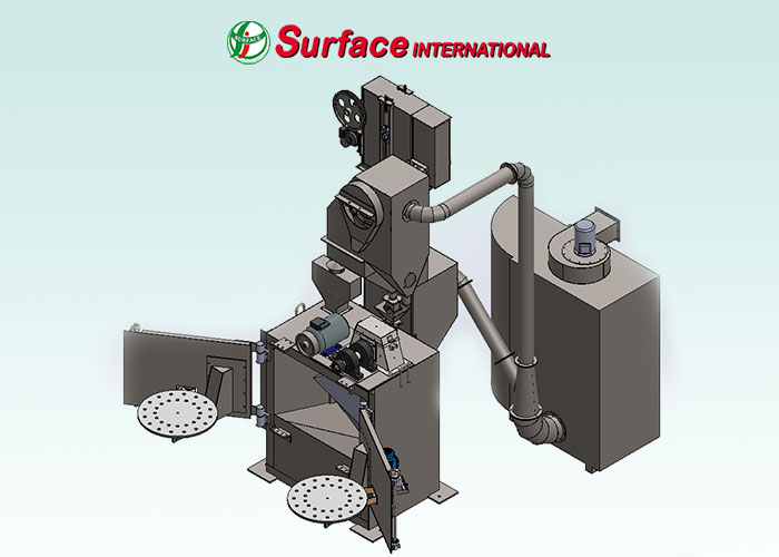 table-type-airless-shot-blasting-machine