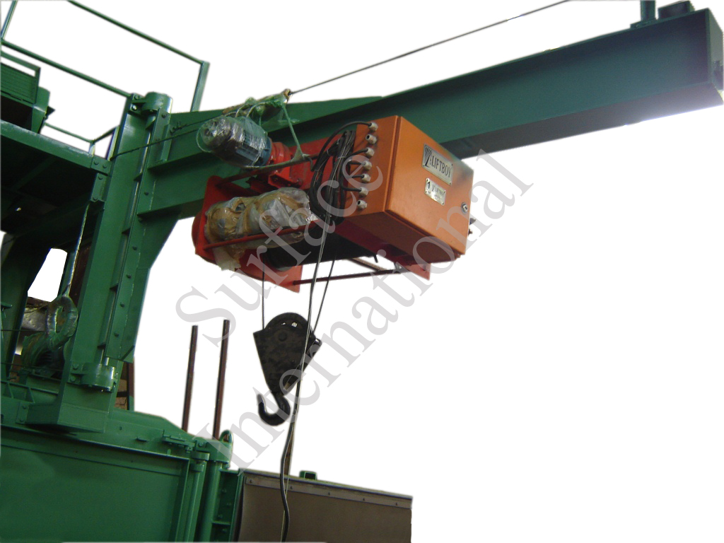 Table Type Airless Shot Blasting Machine