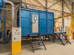 Sand Blasting Blast Room